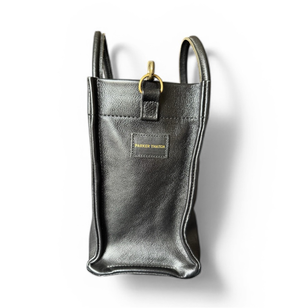 Parker Thatch | Parker Mimi Saddle Bag 🖤Black Pebble Leather🖤EUC - Picture 5 of 11